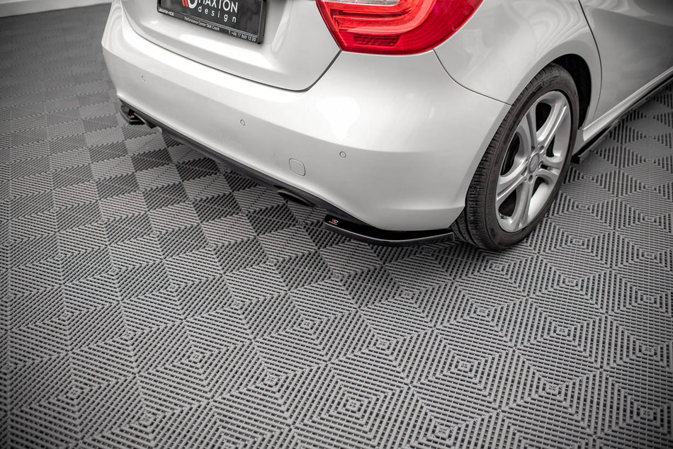 Rear Side Splitters V.2 suitable for Mercedes-Benz A W176