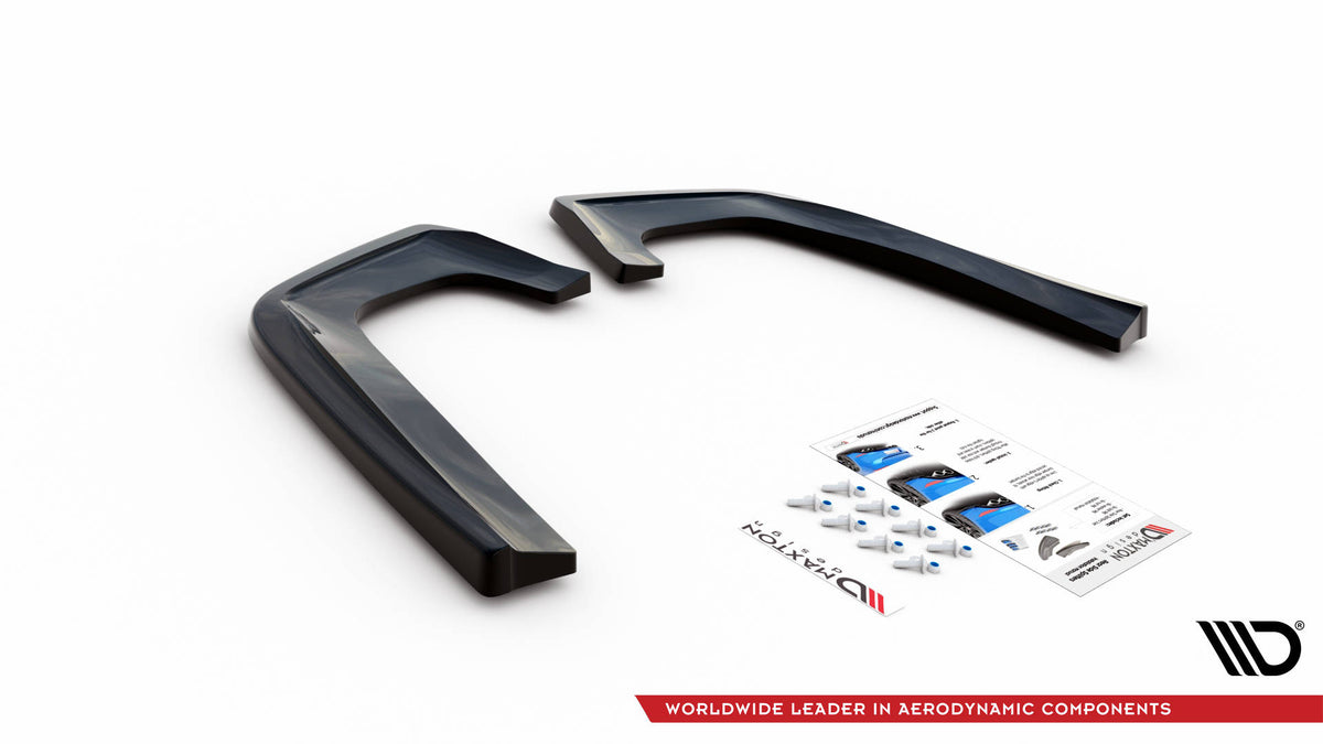 Rear Side Splitters V.2 suitable for Mercedes-Benz GLE Coupe 63AMG C292