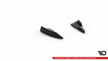 Rear Side Splitters V.2 suitable for Porsche Macan GTS / Sport Design Mk1 Facelift