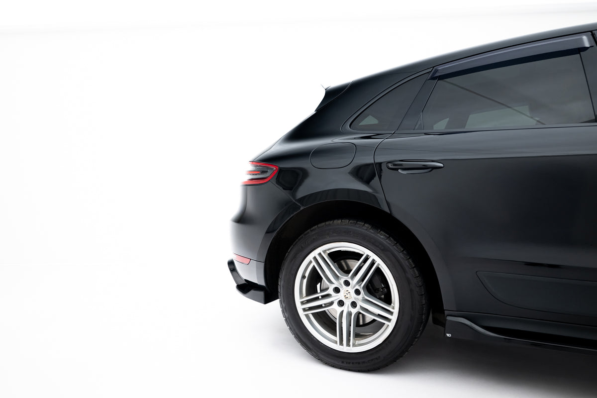 Rear Side Splitters V.2 suitable for Porsche Macan Mk1