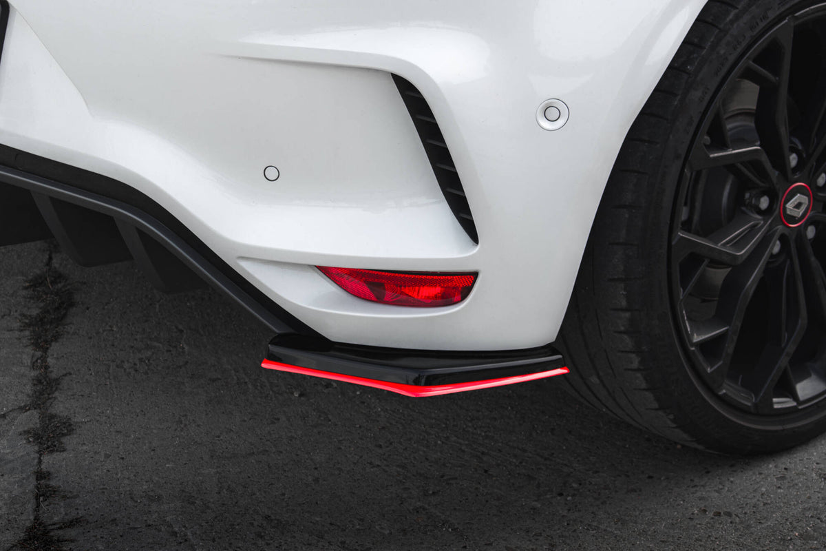 Rear Side Splitters V.2 suitable for Renault Megane RS Mk4