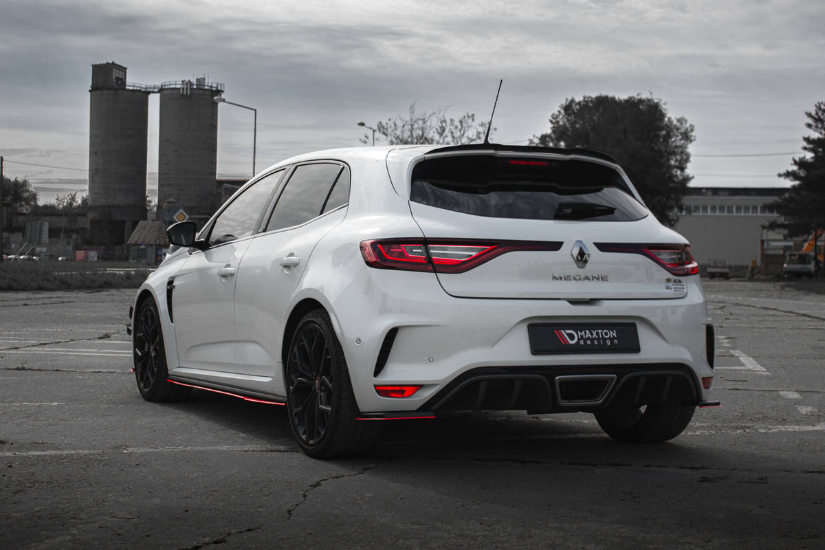 Rear Side Splitters V.2 suitable for Renault Megane RS Mk4