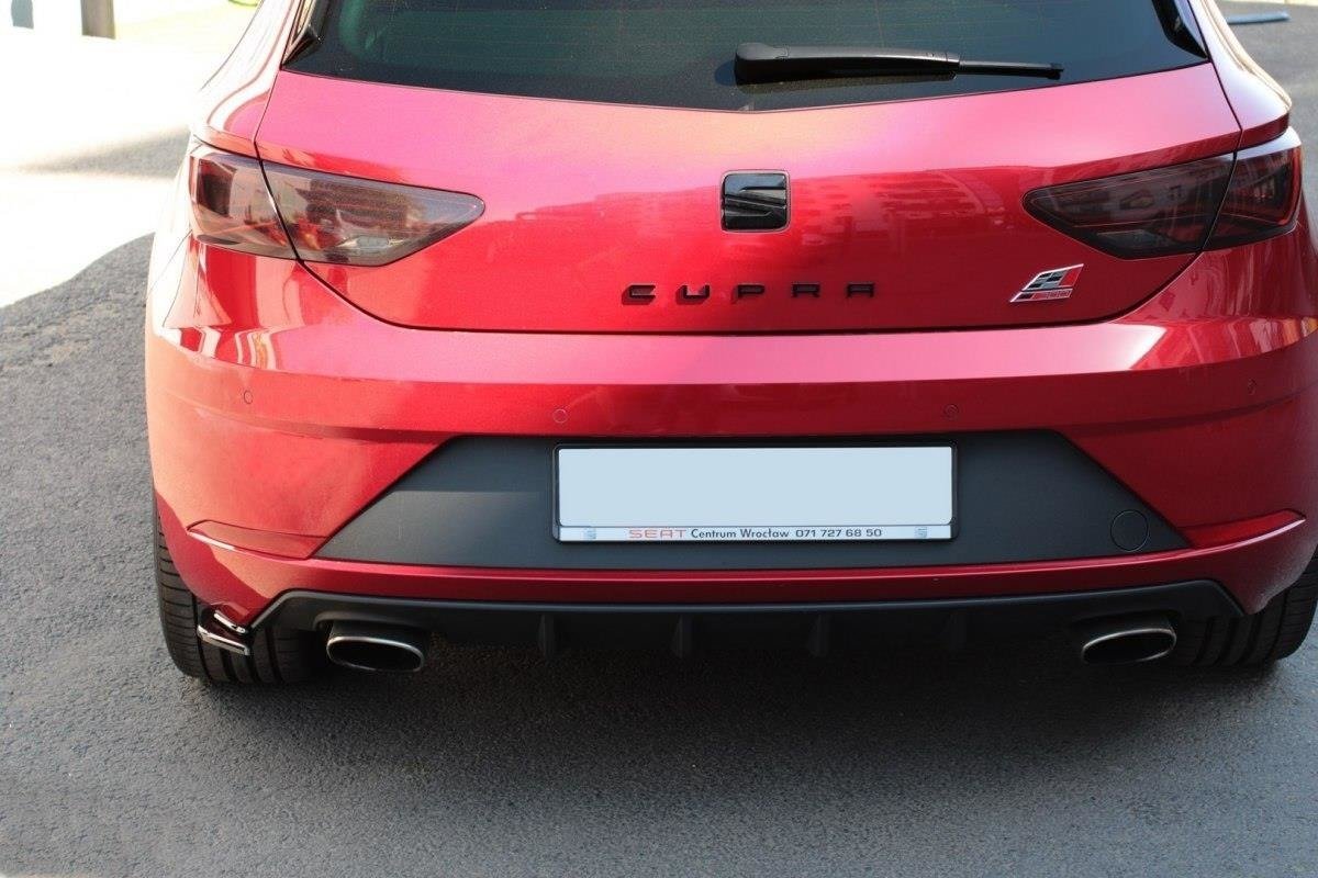 Rear Side Splitters V.2 suitable for Seat Leon Cupra Mk3 FL Hatchback