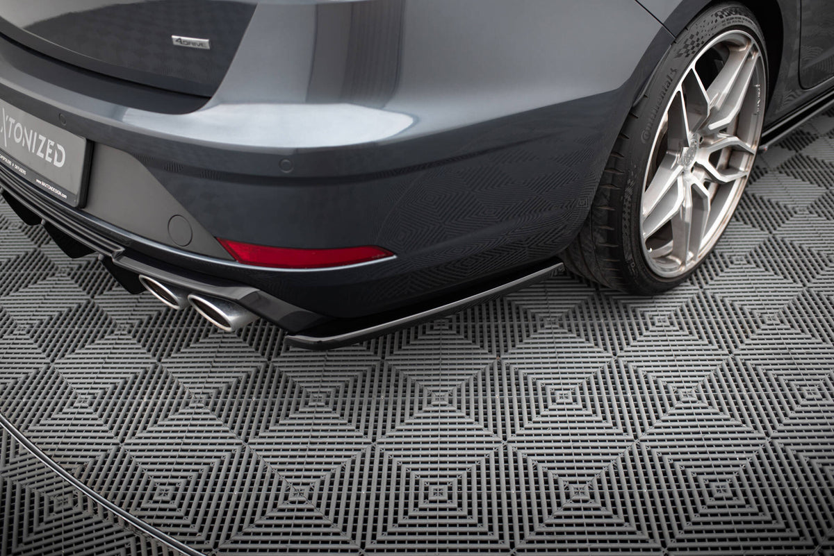 Rear Side Splitters V.2 suitable for Seat Leon Cupra Mk3 FL Sportstourer