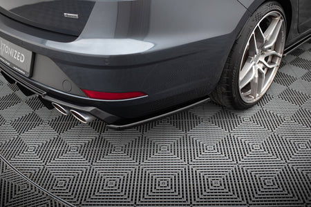 Rear Side Splitters V.2 suitable for Seat Leon Cupra Mk3 FL Sportstourer