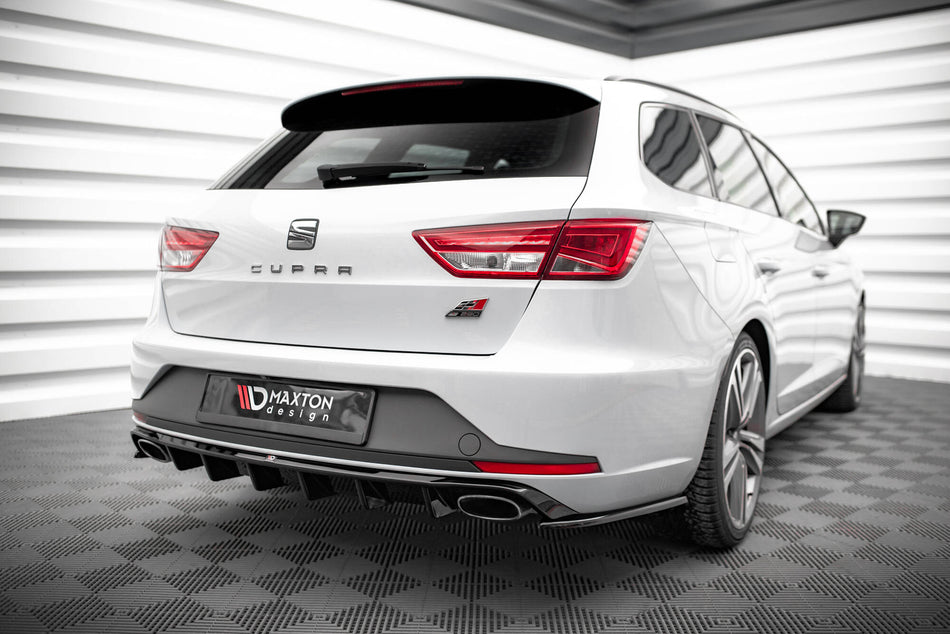 Rear Side Splitters V.2 suitable for Seat Leon Cupra Sportstourer Mk3