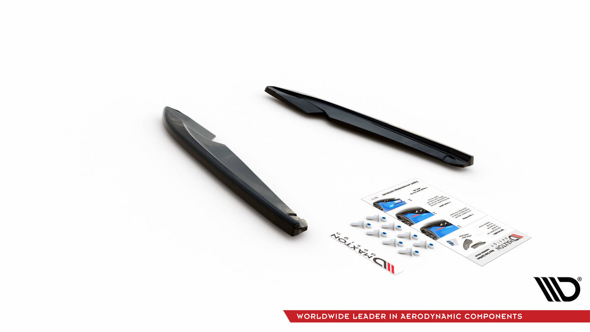 Rear Side Splitters V.2 suitable for Seat Leon FR Sportstourer Mk3