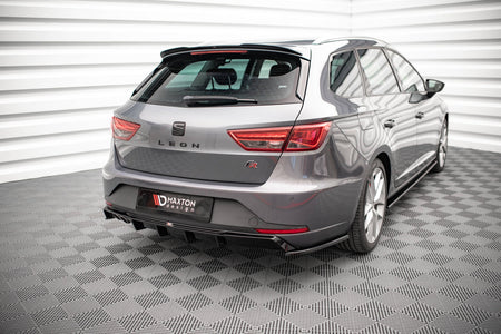 Rear Side Splitters V.2 suitable for Seat Leon FR Sportstourer Mk3