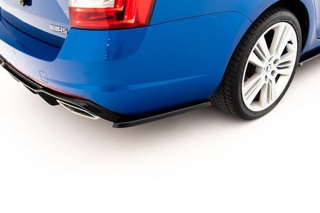 Rear Side Splitters V.2 suitable for Skoda Octavia RS Mk3/Mk3 FL Hatchback/Kombi