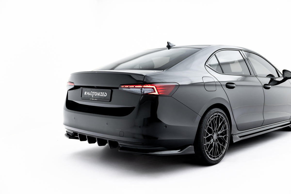 Rear Side Splitters V.2 suitable for Skoda Superb Sportline Mk4