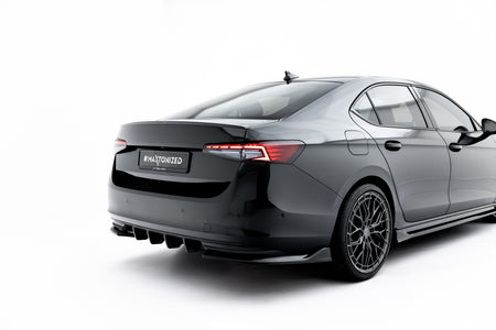 Rear Side Splitters V.2 suitable for Skoda Superb Sportline Mk4