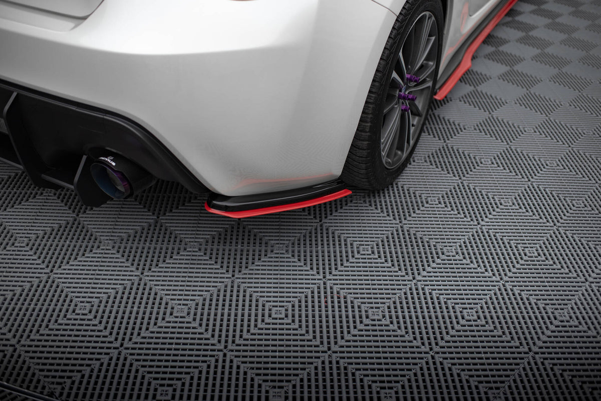Rear Side Splitters V.2 suitable for Subaru BRZ Mk1 / Mk1 Facelift