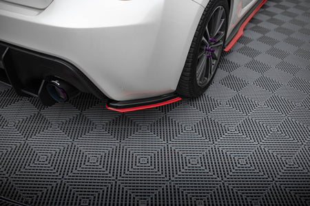 Rear Side Splitters V.2 suitable for Subaru BRZ Mk1 / Mk1 Facelift