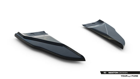 Rear Side Splitters V.2 suitable for Tesla Model S Mk1