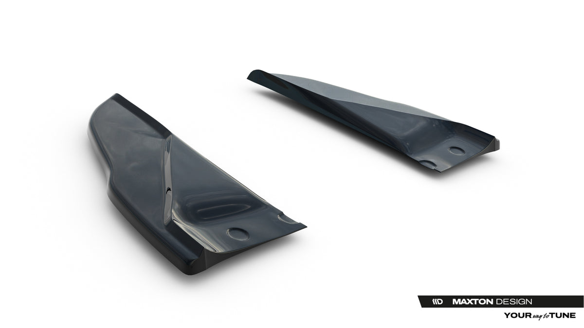Rear Side Splitters V.2 suitable for Tesla Model S Mk1