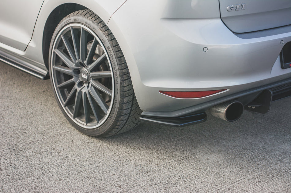Rear Side Splitters V.2 suitable for VW Golf 7 GTI