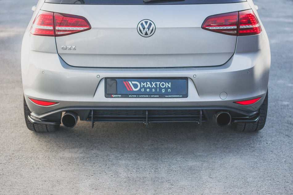 Rear Side Splitters V.2 suitable for VW Golf 7 GTI