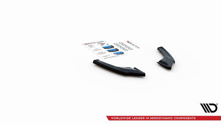Rear Side Splitters V.2 suitable for Volkswagen Golf GTI Clubsport Mk8
