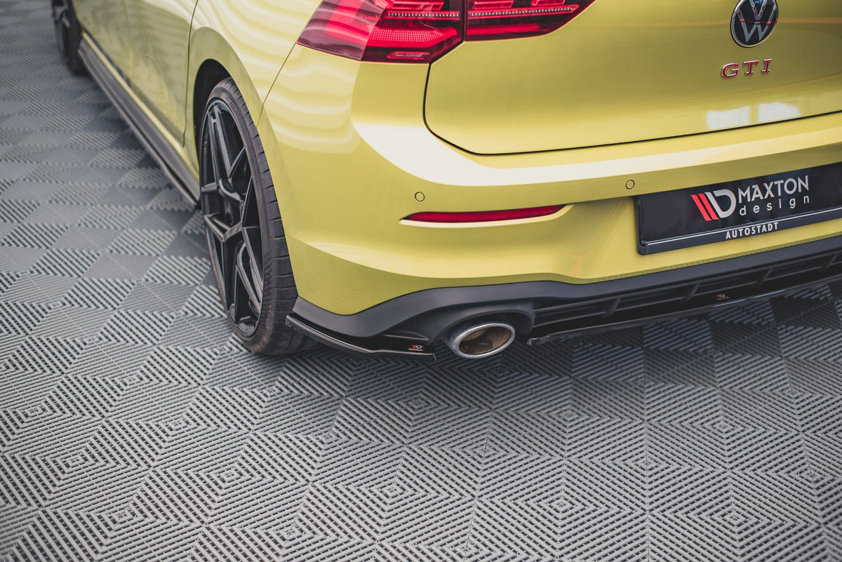 Rear Side Splitters V.2 suitable for Volkswagen Golf GTI Clubsport Mk8