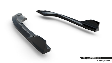 Rear Side Splitters V.2 suitable for Volkswagen Golf R Variant Mk8 / Mk8 Facelift Fits only with :   VW-GO-8F-R-VA-RS1G+RS1RG