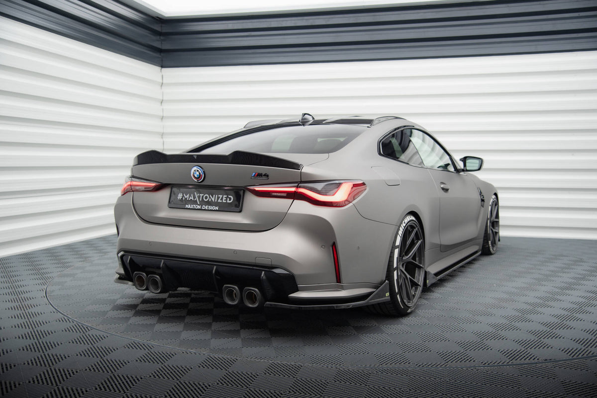 Rear Side Splitters V.3 CSL Look suitable for BMW M4 G82 / G82 Facelift