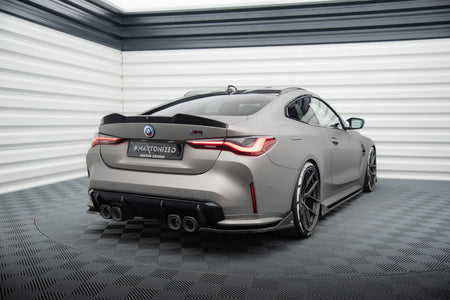 Rear Side Splitters V.3 CSL Look suitable for BMW M4 G82 / G82 Facelift