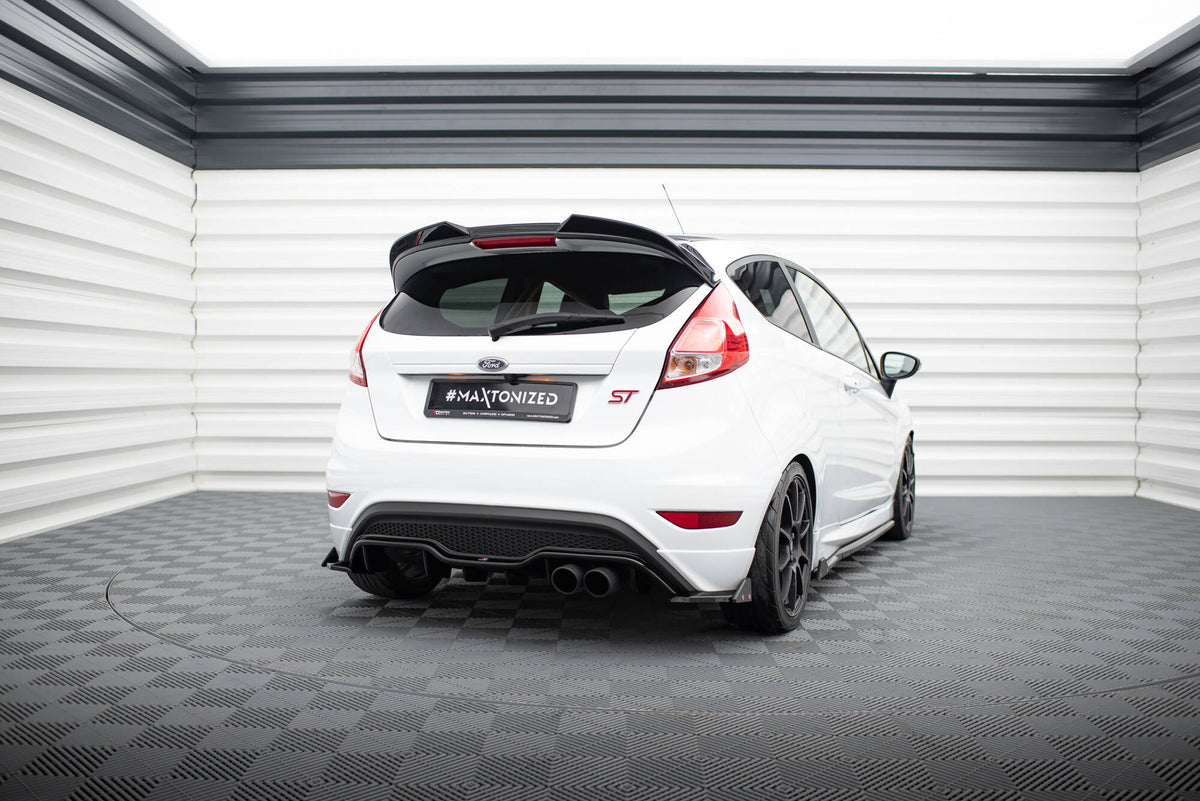Rear Side Splitters V.3 + Flaps suitable for Ford Fiesta ST Mk7 Facelift