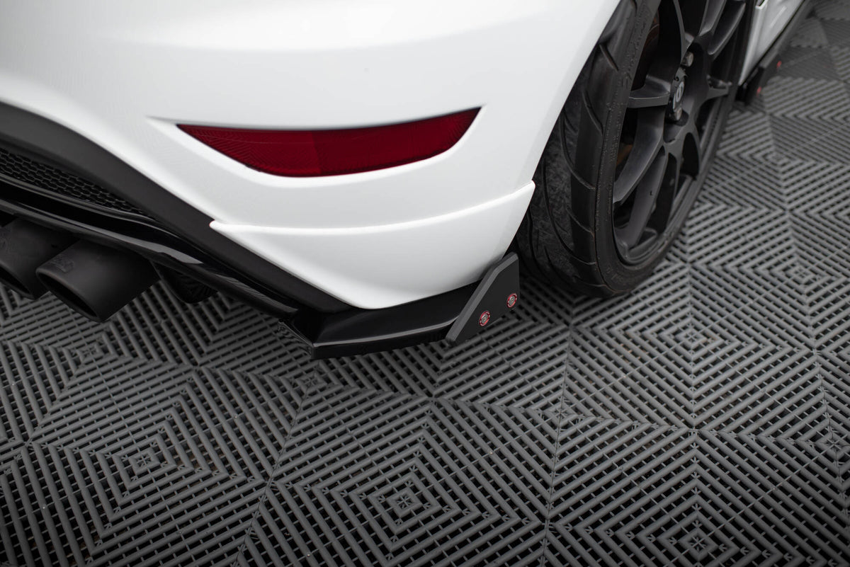 Rear Side Splitters V.3 + Flaps suitable for Ford Fiesta ST Mk7 Facelift