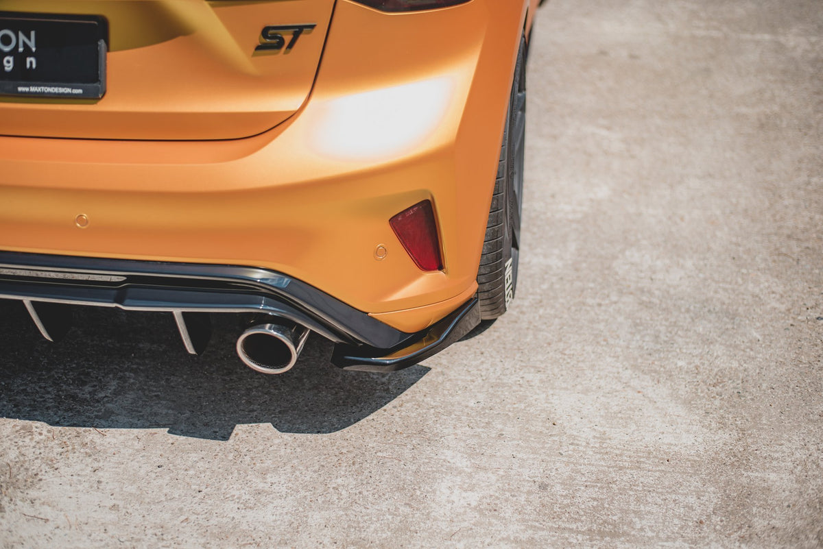 Rear Side Splitters V.3 (For rear valance V.3) suitable for Ford Focus Hatchback ST Mk4
