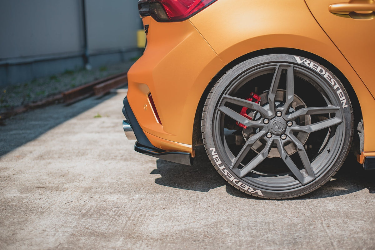 Rear Side Splitters V.3 (For rear valance V.3) suitable for Ford Focus Hatchback ST Mk4