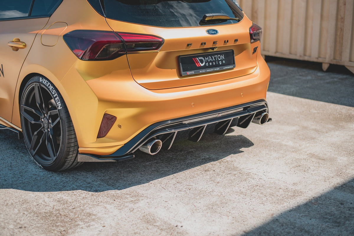 Rear Side Splitters V.3 (For rear valance V.3) suitable for Ford Focus Hatchback ST Mk4