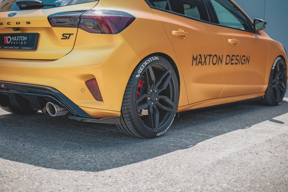 Rear Side Splitters V.3 (For rear valance V.3) suitable for Ford Focus Hatchback ST Mk4