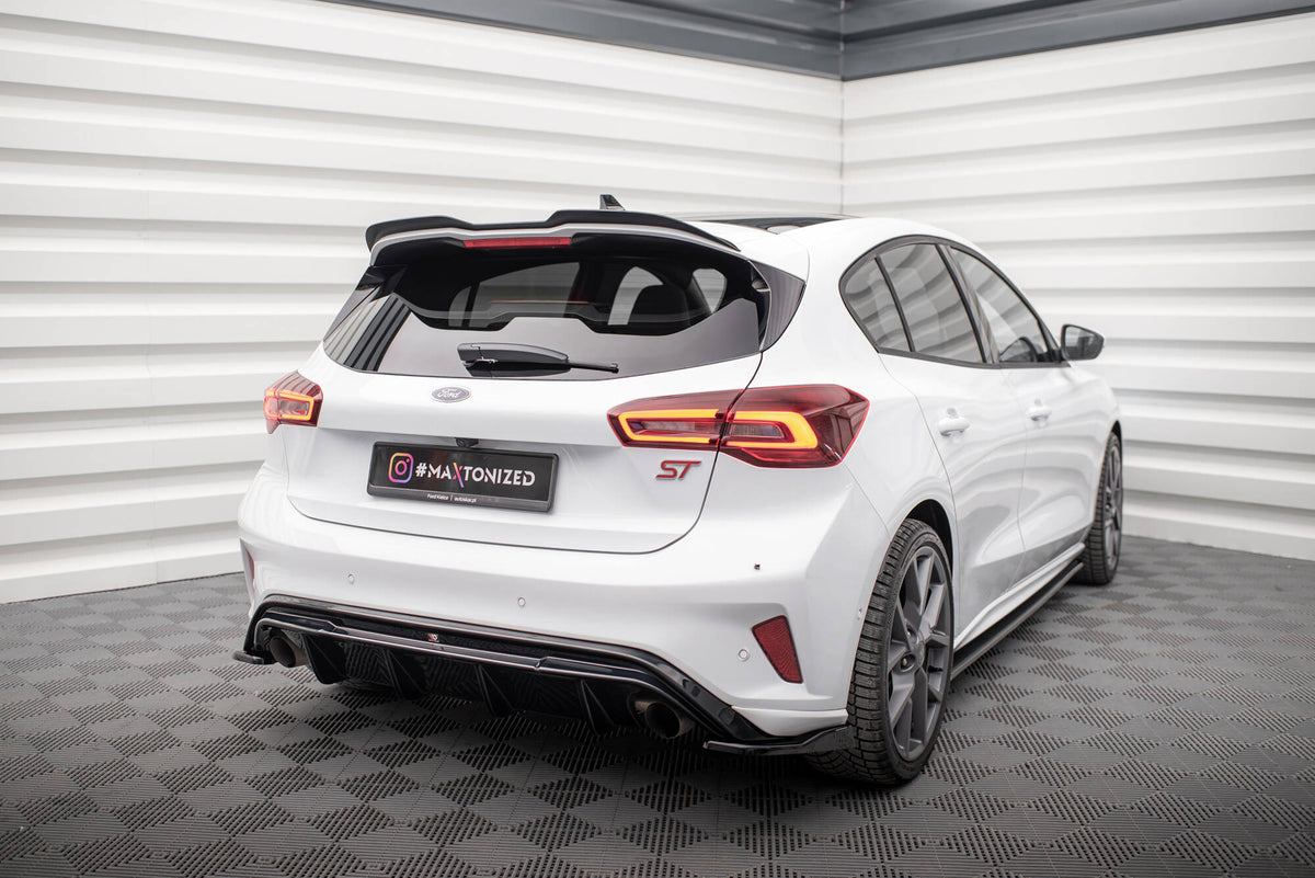 Rear Side Splitters V.3 (For rear valance V.3) suitable for Ford Focus Hatchback ST Mk4