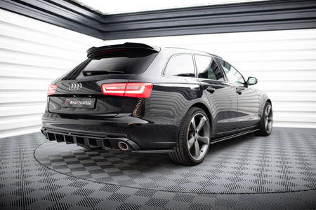 Rear Side Splitters V.3  suitable for Audi A6 Avant / Sedan C7