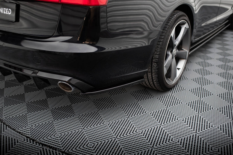 Rear Side Splitters V.3  suitable for Audi A6 Avant / Sedan C7