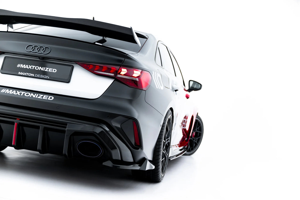 Rear Side Splitters V.3 suitable for Audi RS3 Sedan 8Y Facelift