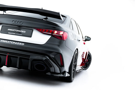 Rear Side Splitters V.3 suitable for Audi RS3 Sedan 8Y Facelift