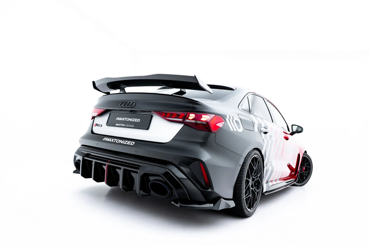 Rear Side Splitters V.3 suitable for Audi RS3 Sedan 8Y Facelift