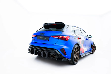 Rear Side Splitters V.3 suitable for Audi RS3 Sportback 8Y Facelift