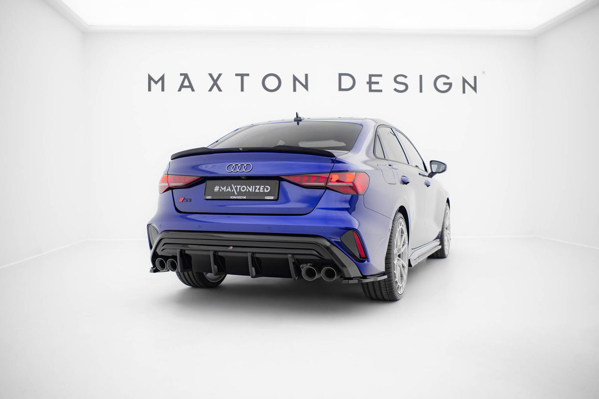 Rear Side Splitters V.3 suitable for Audi S3 Sedan 8Y Facelift