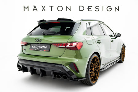 Rear Side Splitters V.3 suitable for Audi S3 Sportback 8Y Facelift