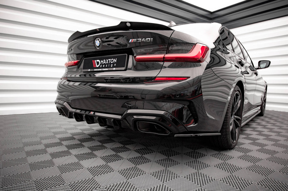 Rear Side Splitters V.3 suitable for BMW M340i / M-Pack G20 / G21