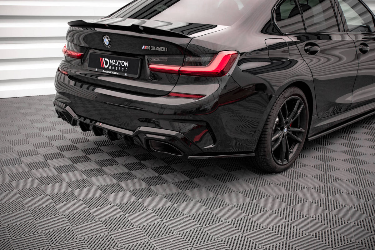 Rear Side Splitters V.3 suitable for BMW M340i / M-Pack G20 / G21
