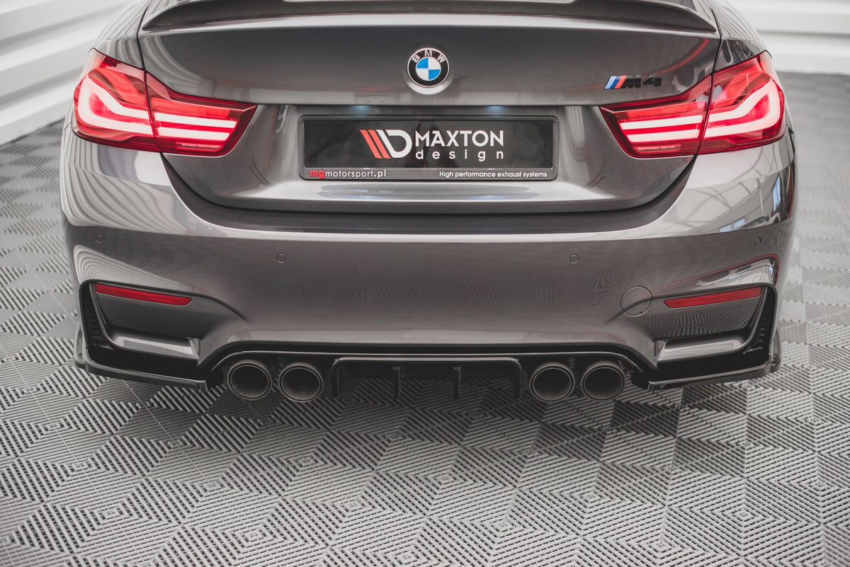 Rear Side Splitters V.3 suitable for BMW M4 F82