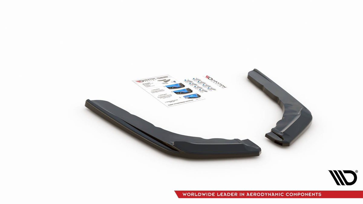 Rear Side Splitters V.3 suitable for BMW M4 F82