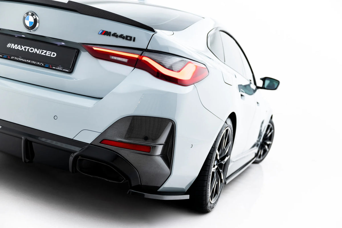 Rear Side Splitters V.3 suitable for BMW M440i / 4 M-Pack Gran Coupe G26