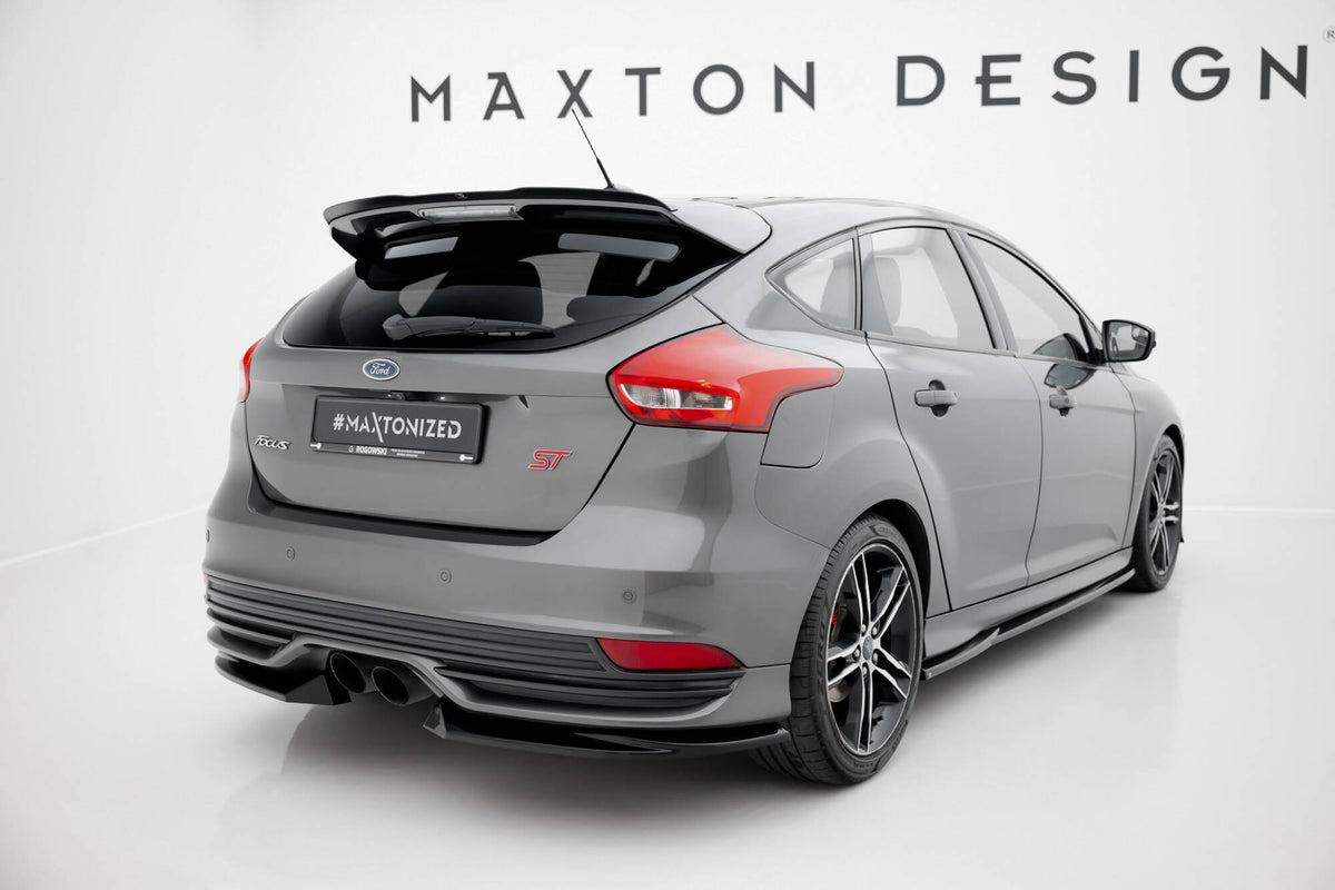 Rear Side Splitters V.3 suitable for Ford Focus ST Mk3 Facelift