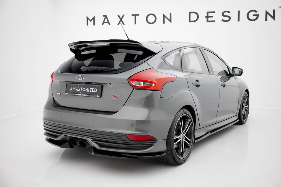 Rear Side Splitters V.3 suitable for Ford Focus ST Mk3 Facelift