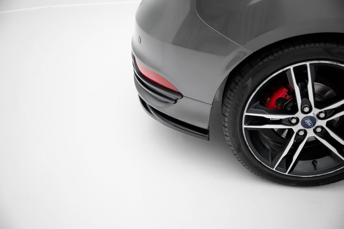 Rear Side Splitters V.3 suitable for Ford Focus ST Mk3 Facelift