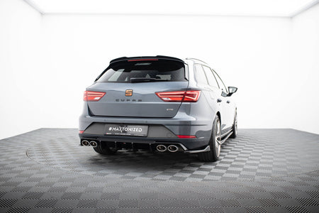 Rear Side Splitters V.3 suitable for Seat Leon Cupra Mk3 FL Sportstourer